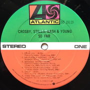 Crosby, Stills, Nash & Young : So Far (LP, Comp, RE, RP, Bar)