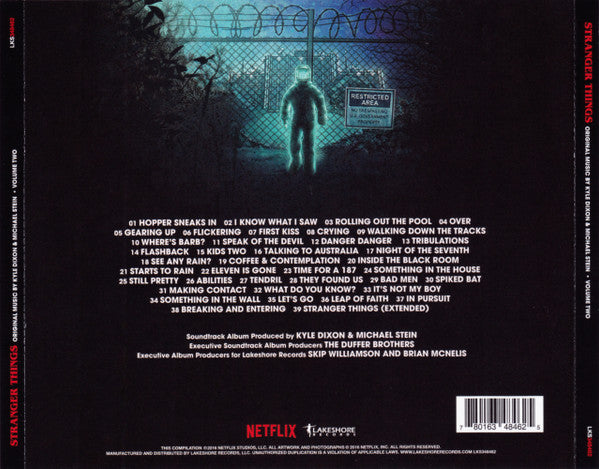 Kyle Dixon (2), Michael Stein (9) : Stranger Things - Volume Two (A Netflix Original Series) (CD, Album)