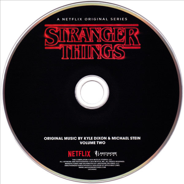 Kyle Dixon (2), Michael Stein (9) : Stranger Things - Volume Two (A Netflix Original Series) (CD, Album)