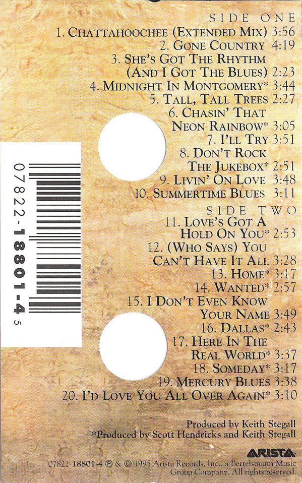 Alan Jackson (2) : The Greatest Hits Collection (Cass, Comp)