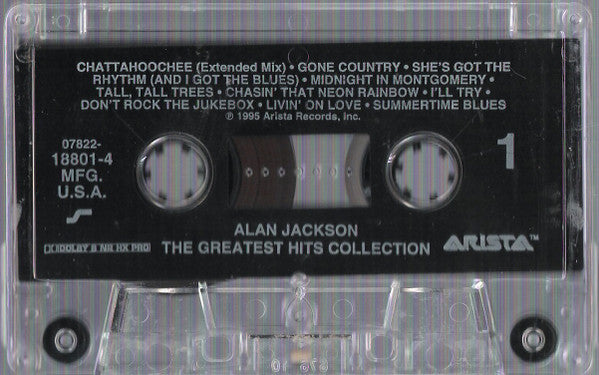 Alan Jackson (2) : The Greatest Hits Collection (Cass, Comp)