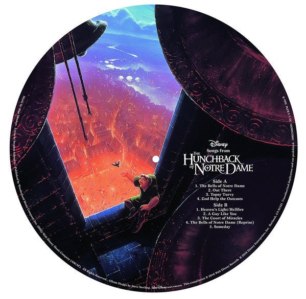 Various : Songs From The Hunchback Of Notre Dame (LP, Pic, RP)