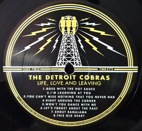 The Detroit Cobras : Life, Love And Leaving (LP, Album, RE)