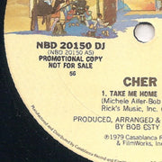 Cher : Take Me Home (12", S/Sided, Promo, 56)