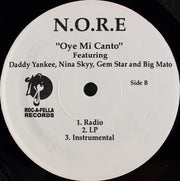 N.O.R.E. : Oye Mi Canto (12", Promo)