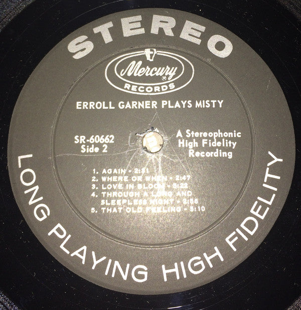 Erroll Garner : Erroll Garner Plays Misty (LP, Album, Bla)
