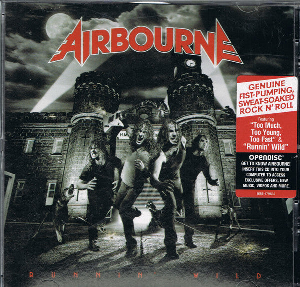 Airbourne : Runnin' Wild (CD, Album, Enh)