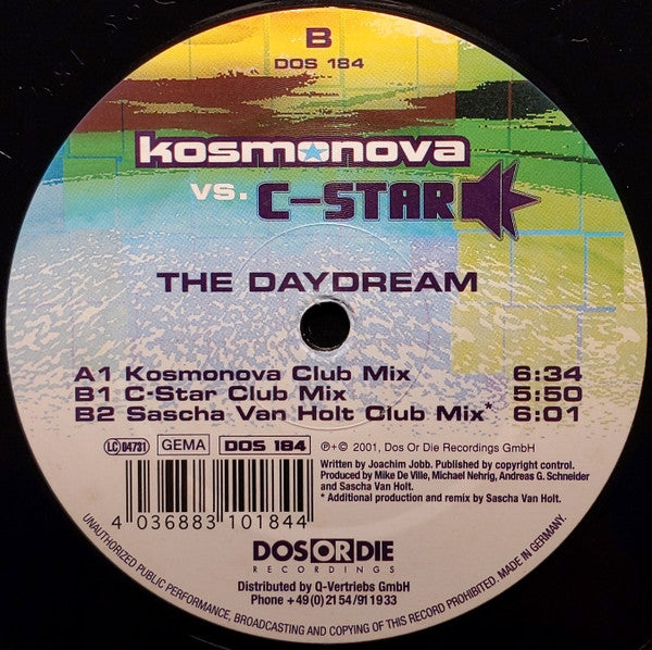 Kosmonova Vs. C-Star : The Daydream (12")