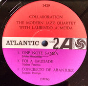 The Modern Jazz Quartet With Laurindo Almeida : Collaboration (LP, Album, Mono, MGM)
