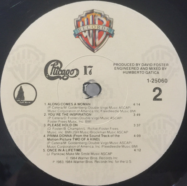 Chicago (2) : Chicago 17 (LP, Album, All)