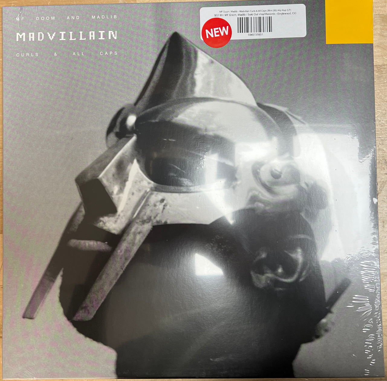 MF Doom, Madlib - Madvillain Curls & All Caps (Mint (M)) Hip Hop (LP)