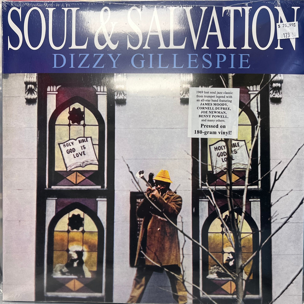 Dizzy Gillespie - Soul & Salvation (Mint (M)) Jazz, Funk / Soul (LP, Album, RE, 180)