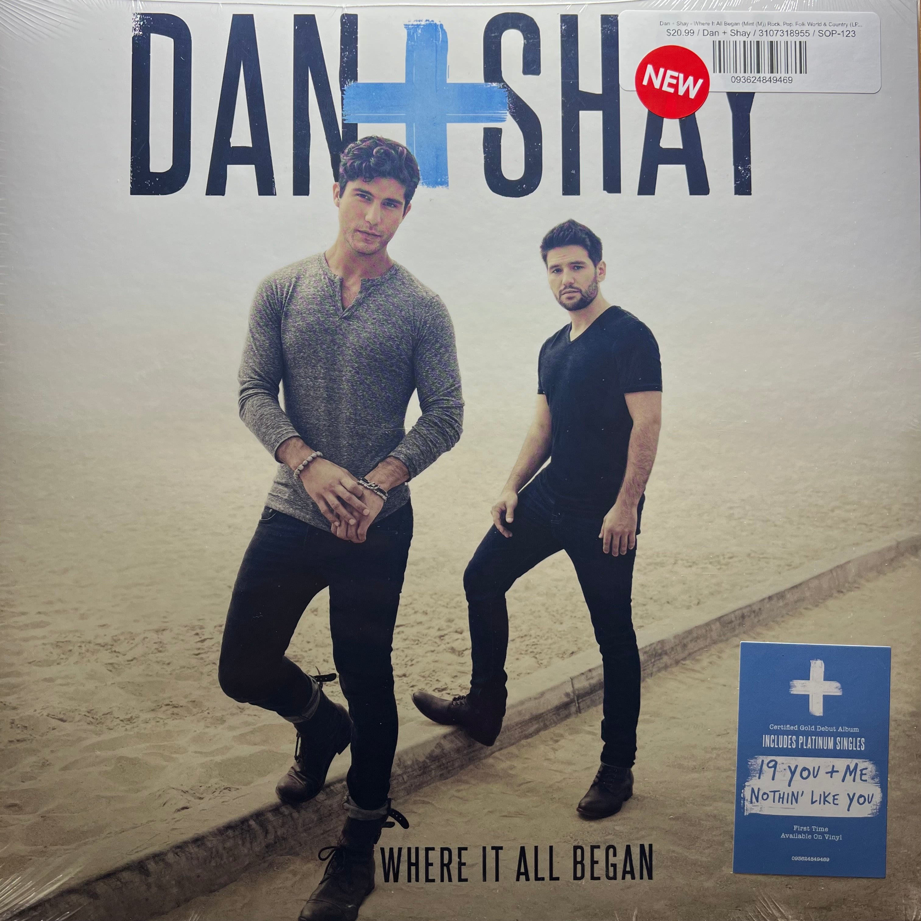 Dan + Shay - Where It All Began (Mint (M)) Rock, Pop, Folk World & Country  (LP, Album)