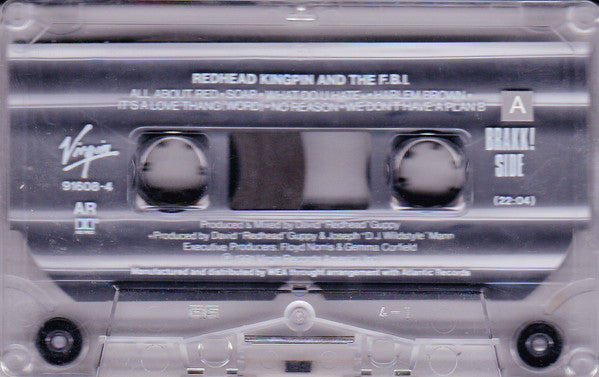 Redhead Kingpin And The FBI : The Album With No Name (Cass, Album, AR)