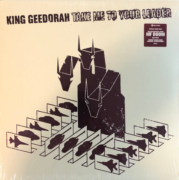 King Ghidra : Take Me To Your Leader (2xLP, Album, RE, S/Edition, Red)