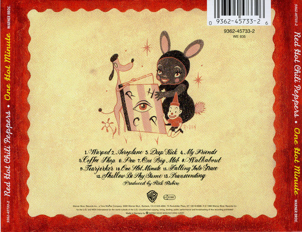 Red Hot Chili Peppers : One Hot Minute (CD, Album, RE)
