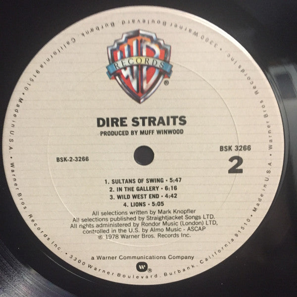 Dire Straits : Dire Straits (LP, Album, Club, CRC)