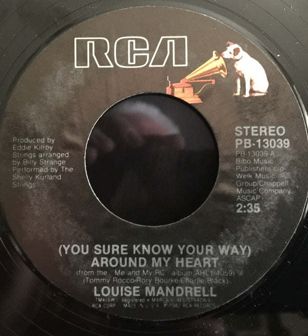 Louise Mandrell : (You Sure Know Your Way) Around My Heart (7", Single, Styrene)