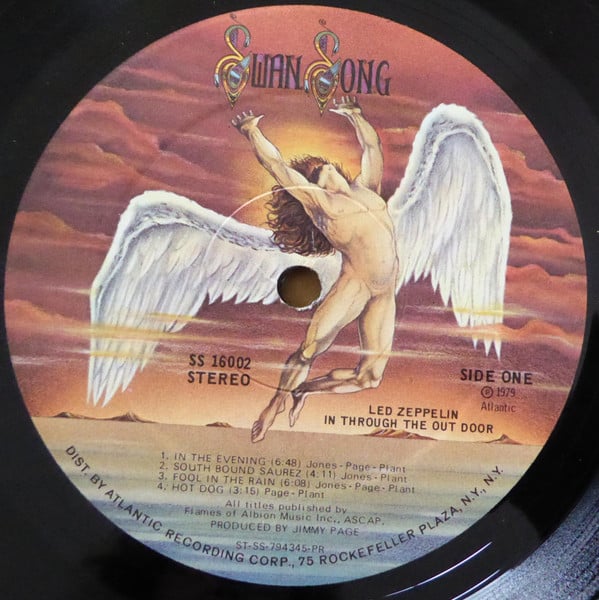 Led Zeppelin : In Through The Out Door (LP, Album, "D")