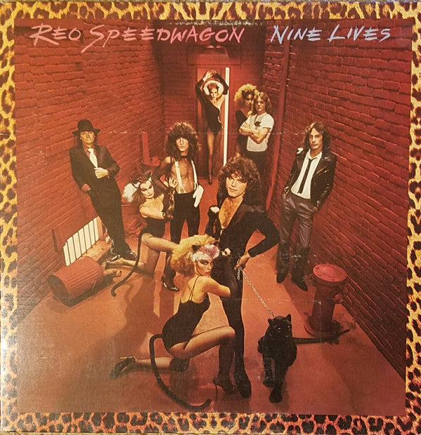 REO Speedwagon : Nine Lives (LP, Album, Ter)