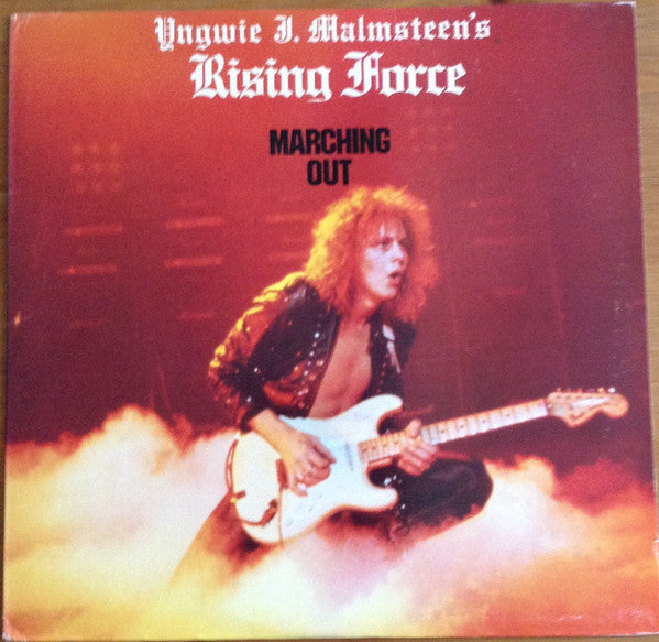 Yngwie J. Malmsteen's Rising Force : Marching Out (LP, Album, Hau)