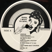 "Mama I Want To Sing" Cast : Mama I Want To Sing (LP, Album)