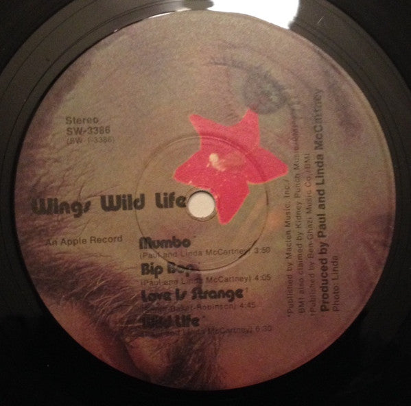 Wings (2) : Wild Life (LP, Album, Win)
