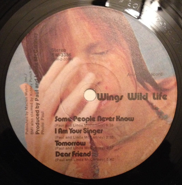 Wings (2) : Wild Life (LP, Album, Win)