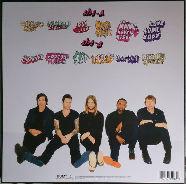Maroon 5 : Overexposed (LP, Album, RE, Gat)