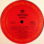 Emotions* : Rejoice (LP, Album, Gol)