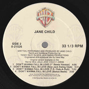 Jane Child : Don't Wanna Fall In Love (12", Maxi)