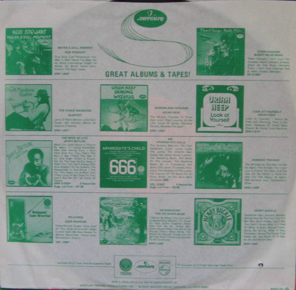 Uriah Heep : The Magician's Birthday (LP, Album, Ric)