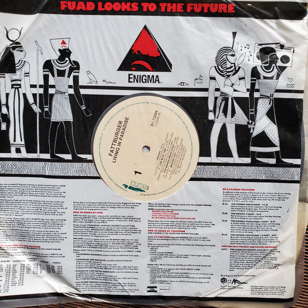 Fattburger : Living In Paradise (LP, Album)