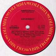 Loverboy : Nothing’s Gonna Stop You Now (Team Sports Theme From The Official Music Of The XXIIIrd Olympiad Los Angeles 1984) (12", Promo, Smplr)