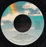 Elton John : Candle In The Wind (7", Single, Yel)