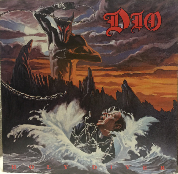 Dio (2) : Holy Diver (LP, Album, Jac)