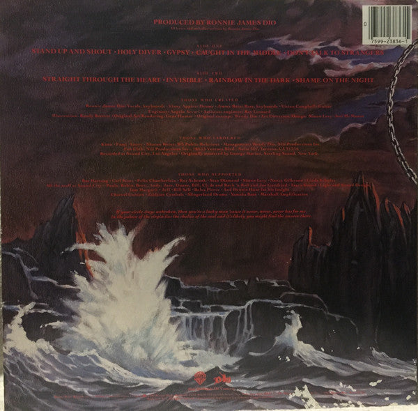 Dio (2) : Holy Diver (LP, Album, Jac)