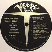 Ella Fitzgerald : Mack The Knife - Ella In Berlin (LP, Album, Mono)