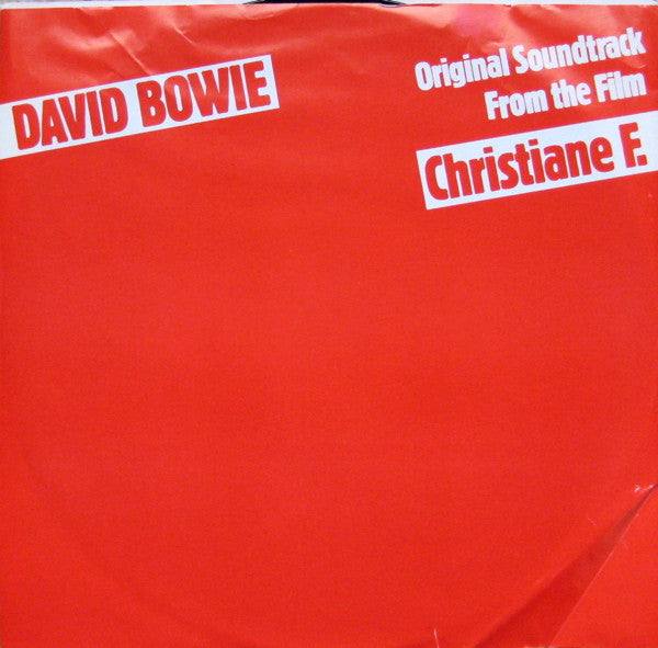 David Bowie : Original Soundtrack From The Film Christiane F. (LP, Comp)