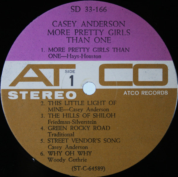 Casey Anderson (3) : More Pretty Girls Than One (LP, Album)