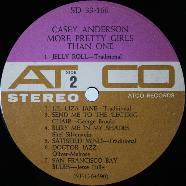 Casey Anderson (3) : More Pretty Girls Than One (LP, Album)