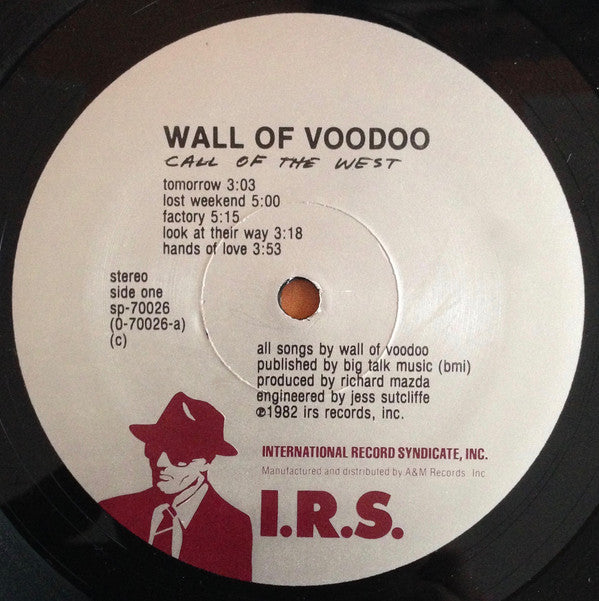 Wall Of Voodoo : Call Of The West (LP, Album, C -)