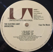 Electric Light Orchestra : Face The Music (LP, Album, San)