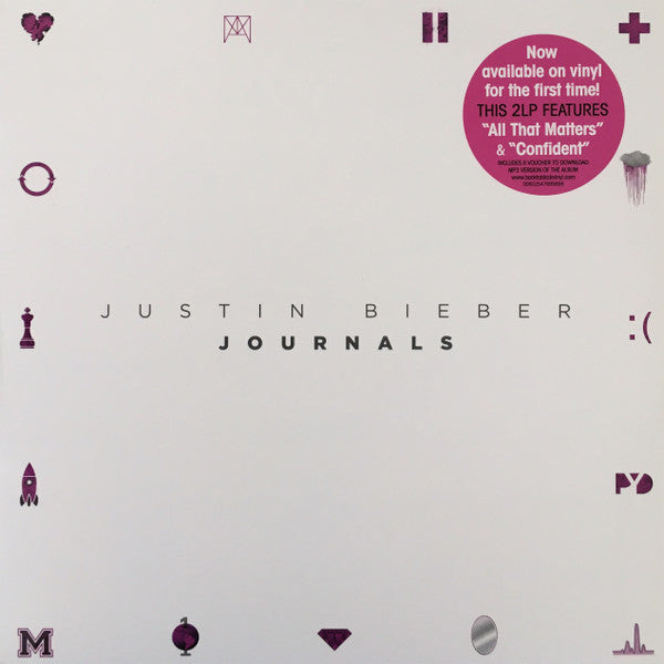 Justin Bieber : Journals (2xLP, Comp)