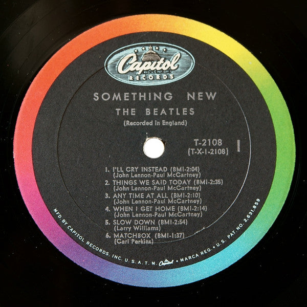 The Beatles : Something New (LP, Album, Mono)