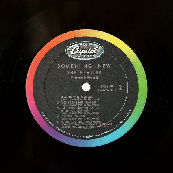 The Beatles : Something New (LP, Album, Mono)