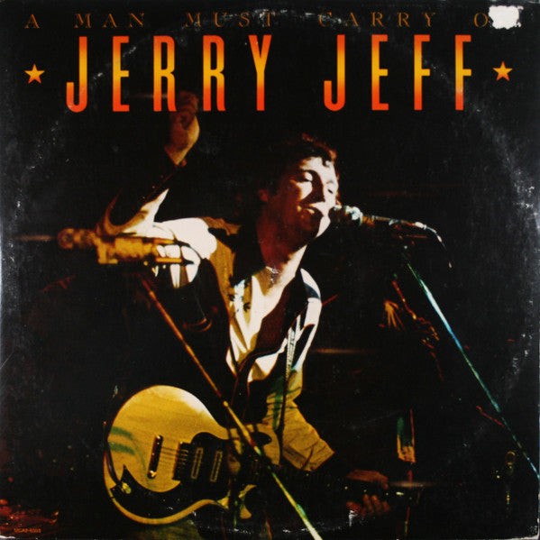 Jerry Jeff Walker : A Man Must Carry On (2xLP, Album, Pin)