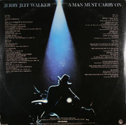 Jerry Jeff Walker : A Man Must Carry On (2xLP, Album, Pin)
