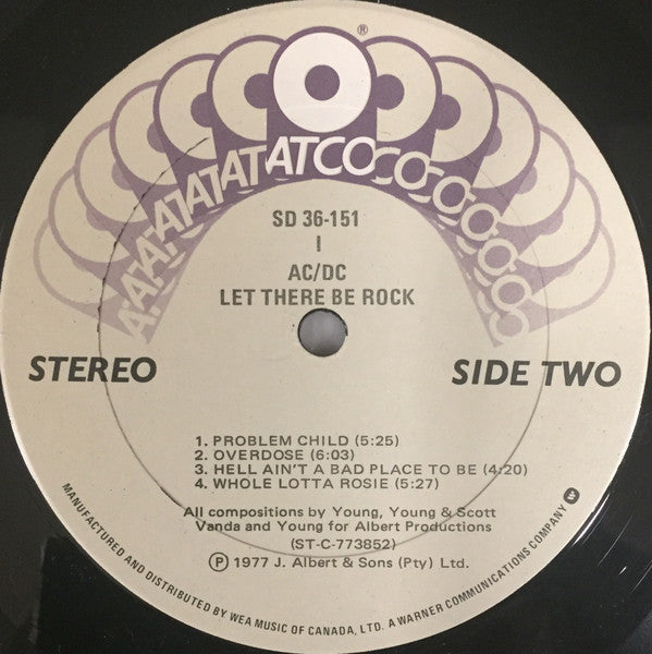 AC/DC : Let There Be Rock (LP, Album, RE, Imp)