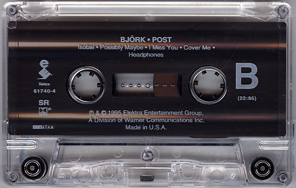 Björk : Post (Cass, Album)